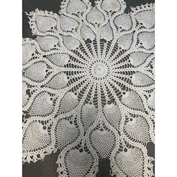 Handmade Crochet Lace Doily For Home Decor - Picture 6 of 15
